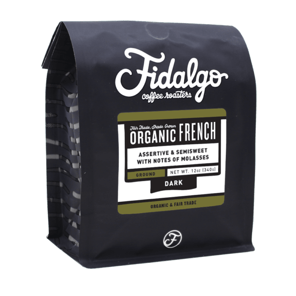 Organic french dark roast coffee - underground coffee project