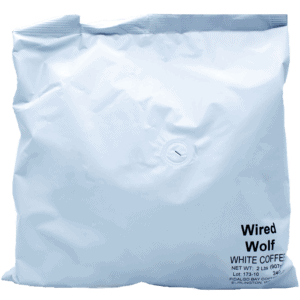 Wired Wolf White Coffee - Light Roasted White Coffee
