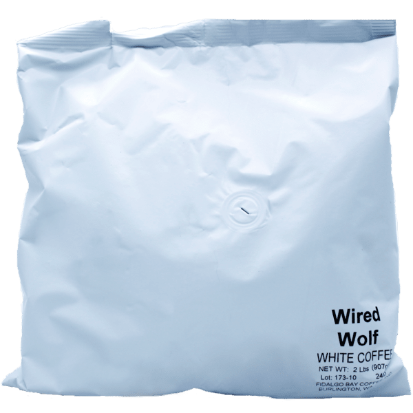 Wired wolf white coffee - light roasted white coffee