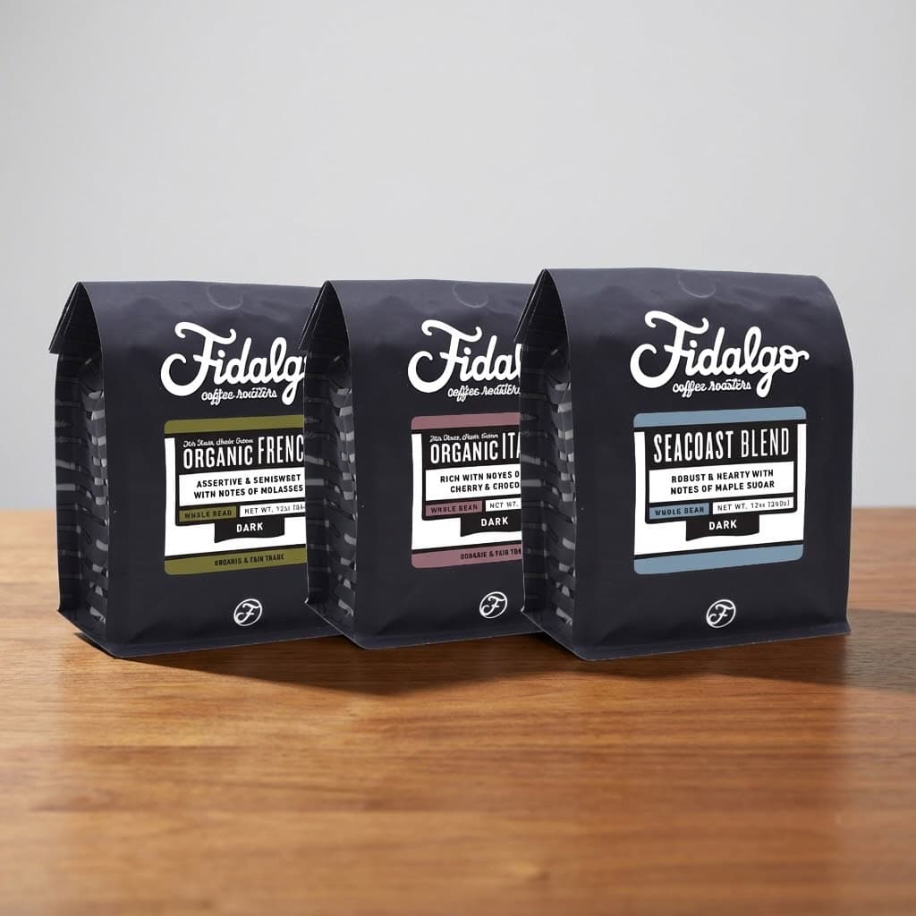 Dark roast value pack: french, italian, seacoast
