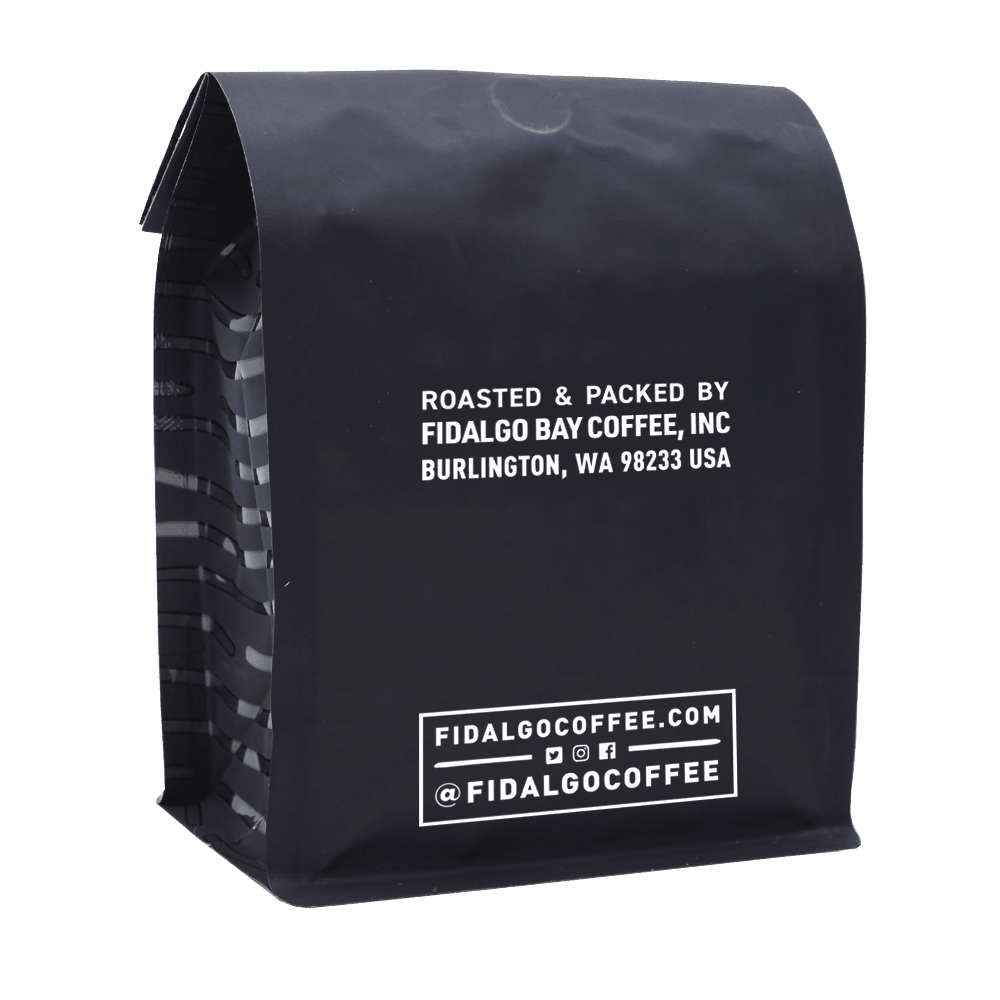 Fidalgo coffee bag back