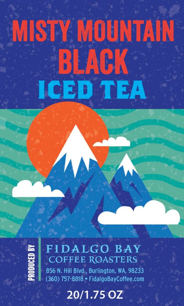 Misty mountain black iced tea