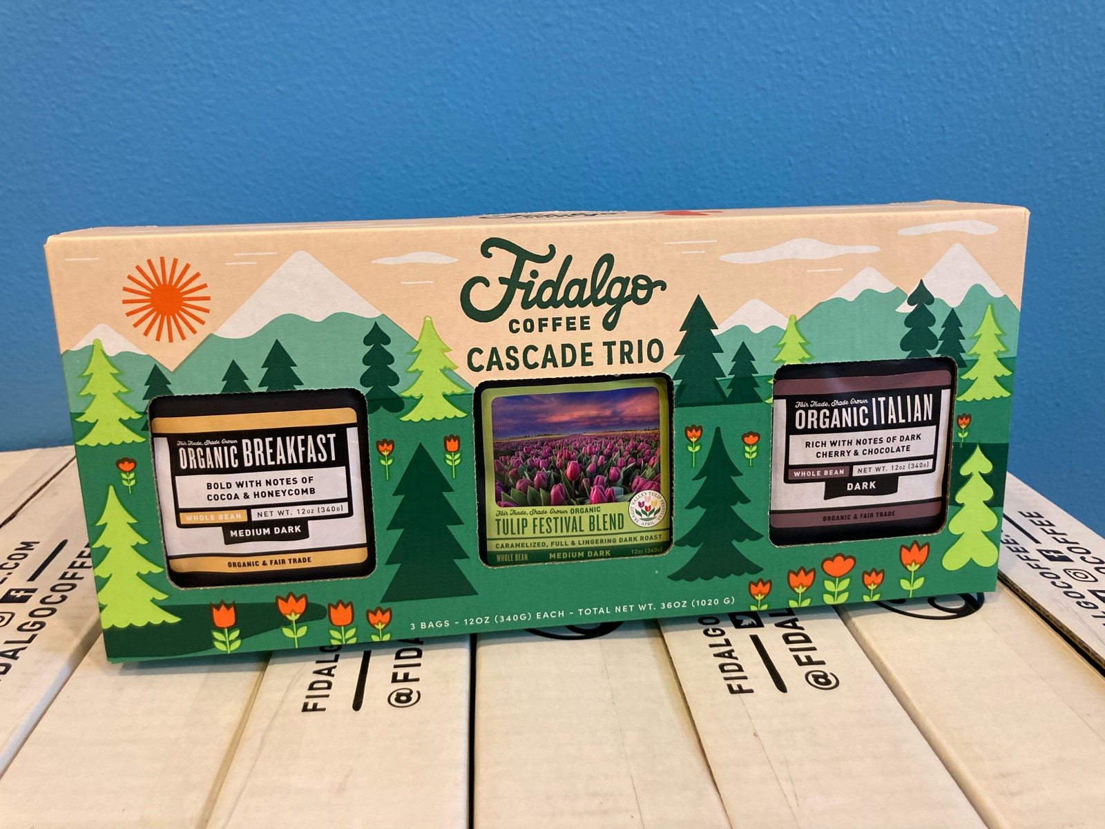 Cascade trio 12oz box